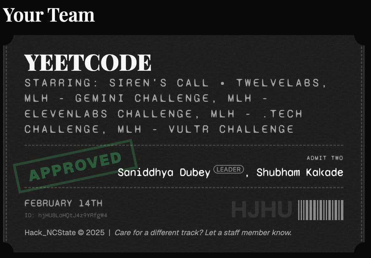 Yeetcode - HACK-NC